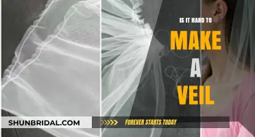 Crafting a Veil: Is It a Challenging DIY Project?