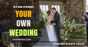 Can You Legally Marry Yourself? Officiating Your Own Wedding Explained