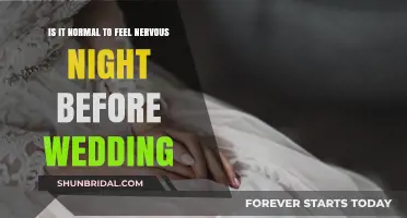 Wedding Jitters: Is Pre-Wedding Nervousness the Night Before Normal?