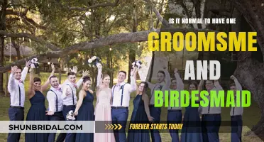 One Groomsman, One Bridesmaid: Is This Wedding Party Setup Normal?