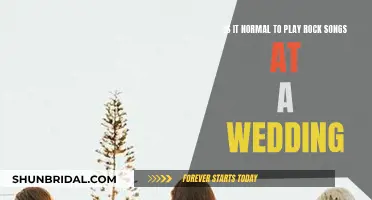 Rock Songs at Weddings: Yay or Nay?