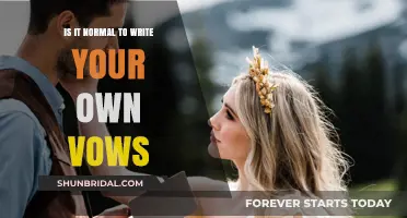 Writing Your Own Vows: A Personal Touch or Unnecessary Pressure?