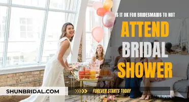 Bridesmaids' Bridal Shower Attendance: Optional or Obligatory?