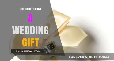 Skipping Wedding Gifts: Etiquette or Acceptable Modern Choice?