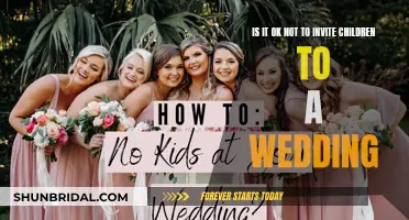 Should You Exclude Children from Your Wedding Guest List?