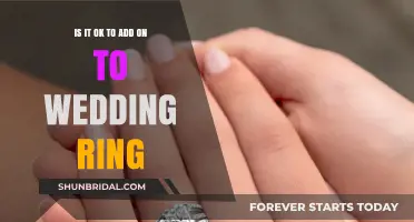 Enhancing Your Wedding Ring: Is It Acceptable?