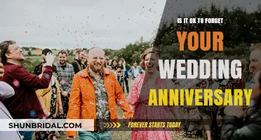 Forgetting Your Wedding Anniversary: A Mistake or Just Human?