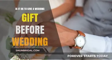 Giving Wedding Gifts Early: Etiquette and Timing Explained