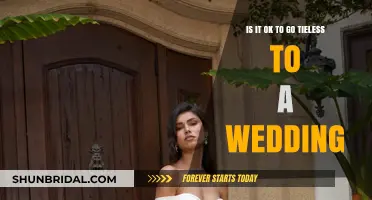 Tieless at Weddings: Breaking Tradition or Modern Elegance?