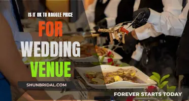 How to Haggle Wedding Venue Prices: Dos and Don'ts