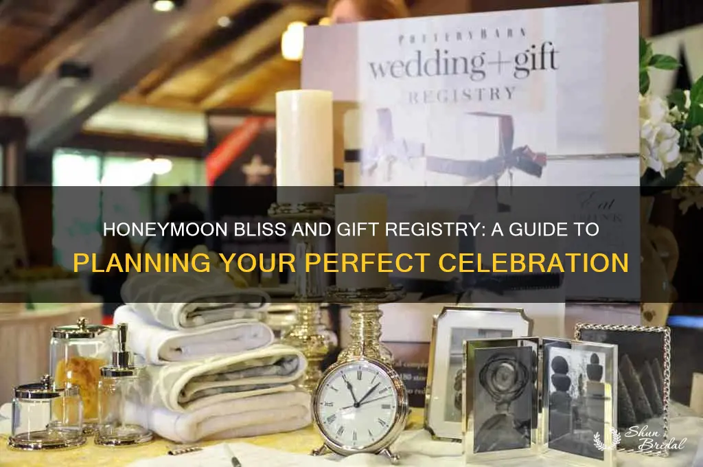 is it ok to have a honeymoon and gift registry