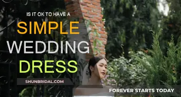 Simplicity is Bliss: Wedding Dresses