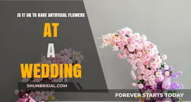 Artificial Flowers at Weddings: Tacky or Tasteful?
