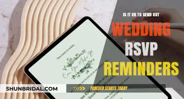 Wedding RSVP Reminders: Good Idea or Bad Manners?