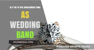 Engagement Ring as Wedding Band: Is it Okay?