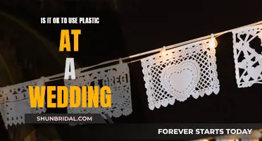 Eco-Friendly Wedding: Plastic Use?