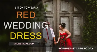 Red Wedding Dresses: Unconventional but Okay?