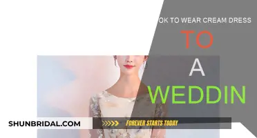 Cream Dresses: Wedding Wear or Not?