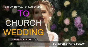 Dress Sandals at Church Weddings: Appropriate or Not?