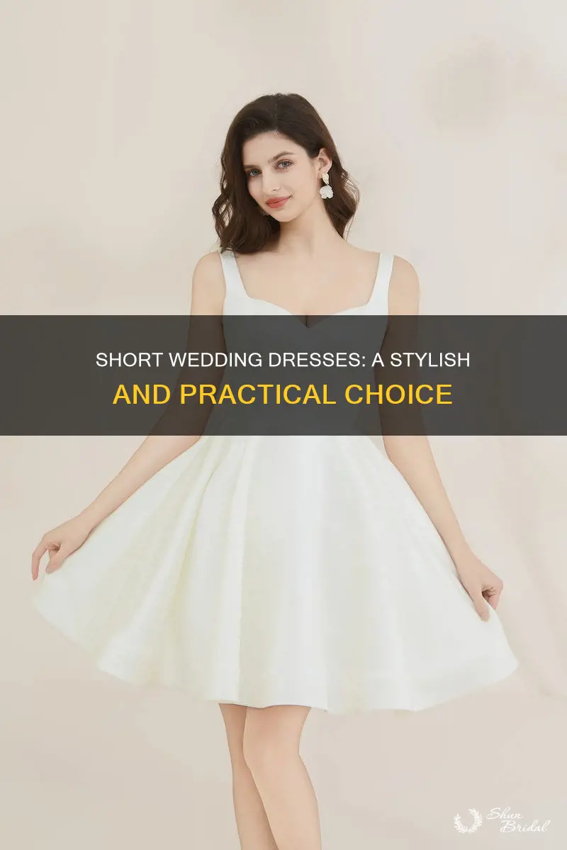 is it ok to wear short wedding dress
