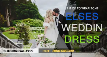 Borrowing a Wedding Dress: Is It Ever Okay?