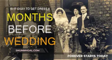 Planning Your Wedding Attire: Is Four Months Enough?