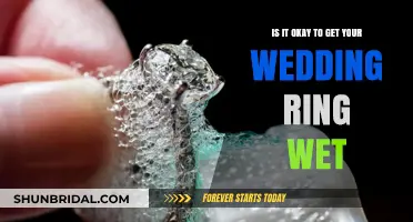 Keep Your Wedding Ring Dry: Is it Necessary?