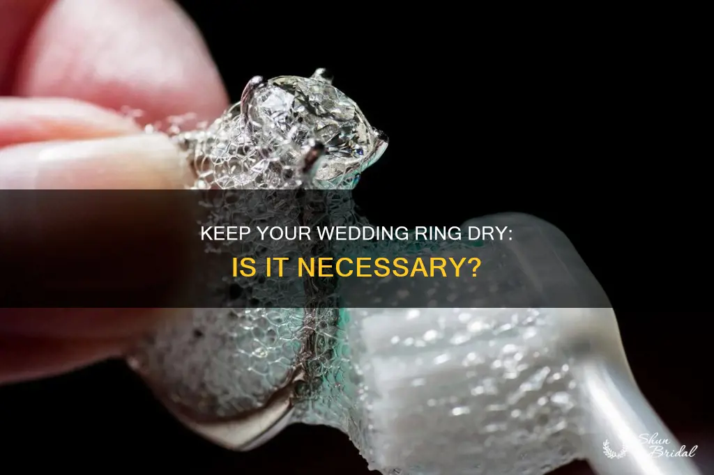 is it okay to get your wedding ring wet