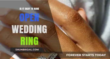 Open Wedding Rings: A Modern Take on Commitment