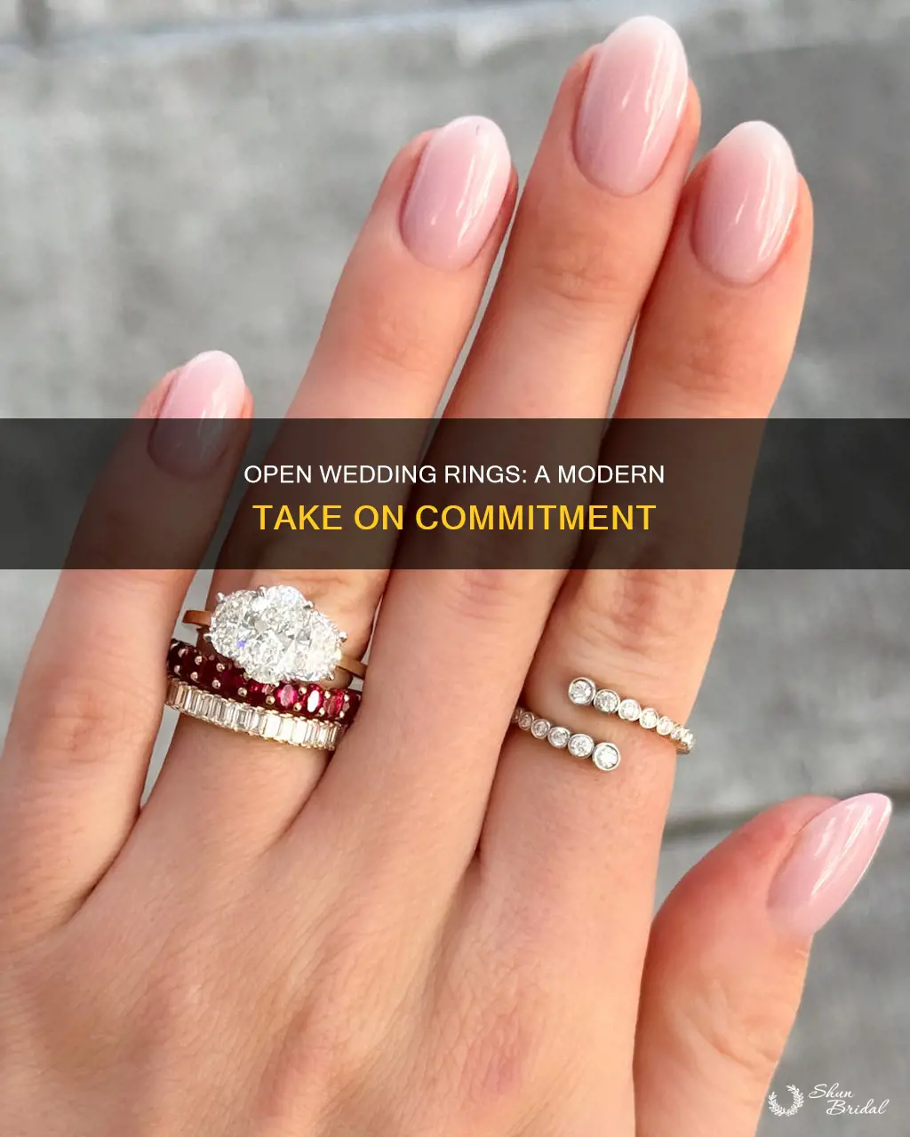 is it okay to have open wedding ring