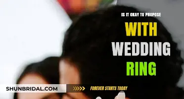 Wedding Ring Proposal: Is It Okay?