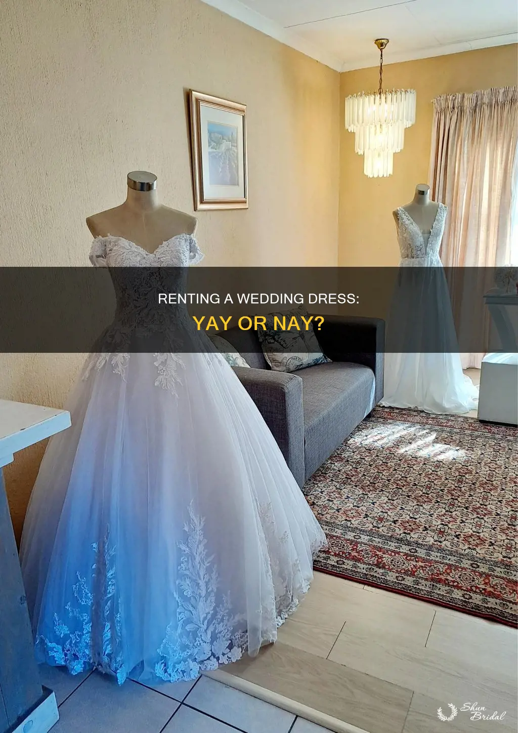 is it okay to rent a wedding dress