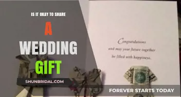 Sharing Wedding Gifts: Etiquette, Considerations, and Thoughtful Approaches