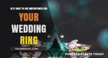 Birthstones for Wedding Rings: A Unique Choice?