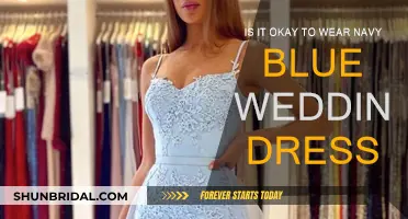Navy Blue Wedding Dress: A Bold Choice?
