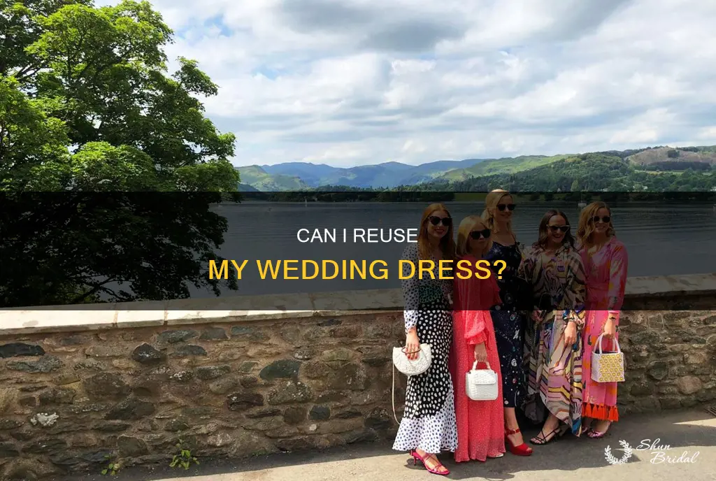 is it okay to wear wedding dress again