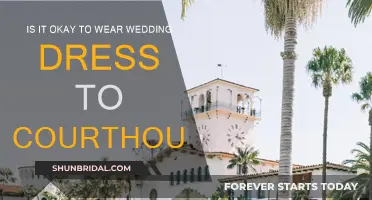 Courthouse Wedding: Can I Wear a Wedding Dress?