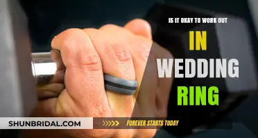 Working Out With Your Wedding Ring: Is It Safe?