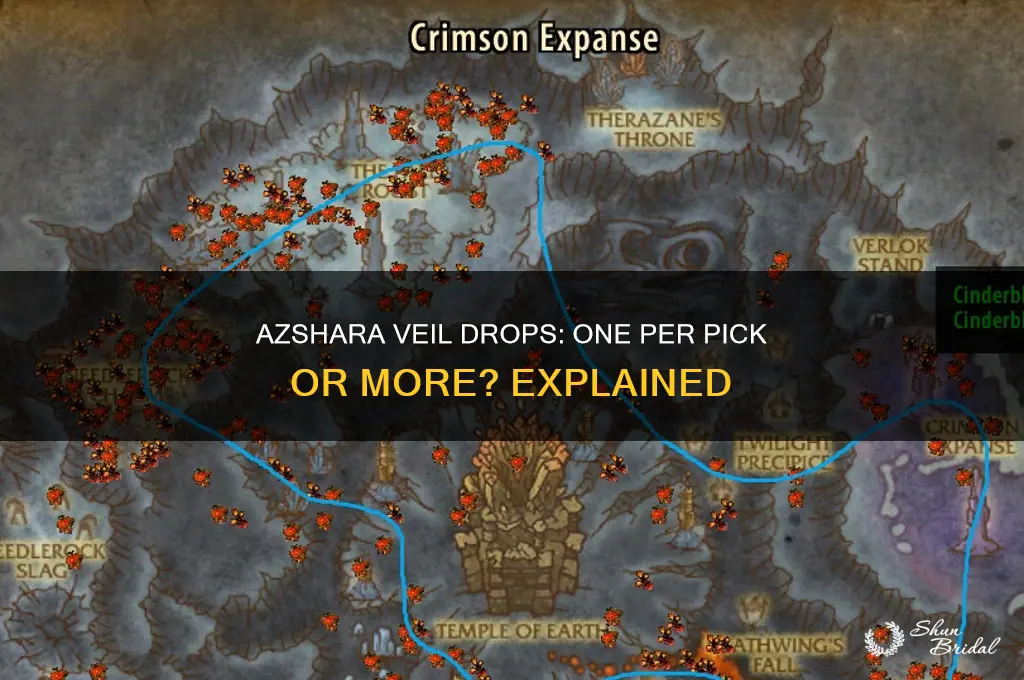 is it only 1 azshara veil per pick