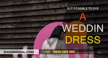 Dyeing Wedding Dresses: Pros, Cons, and Tips