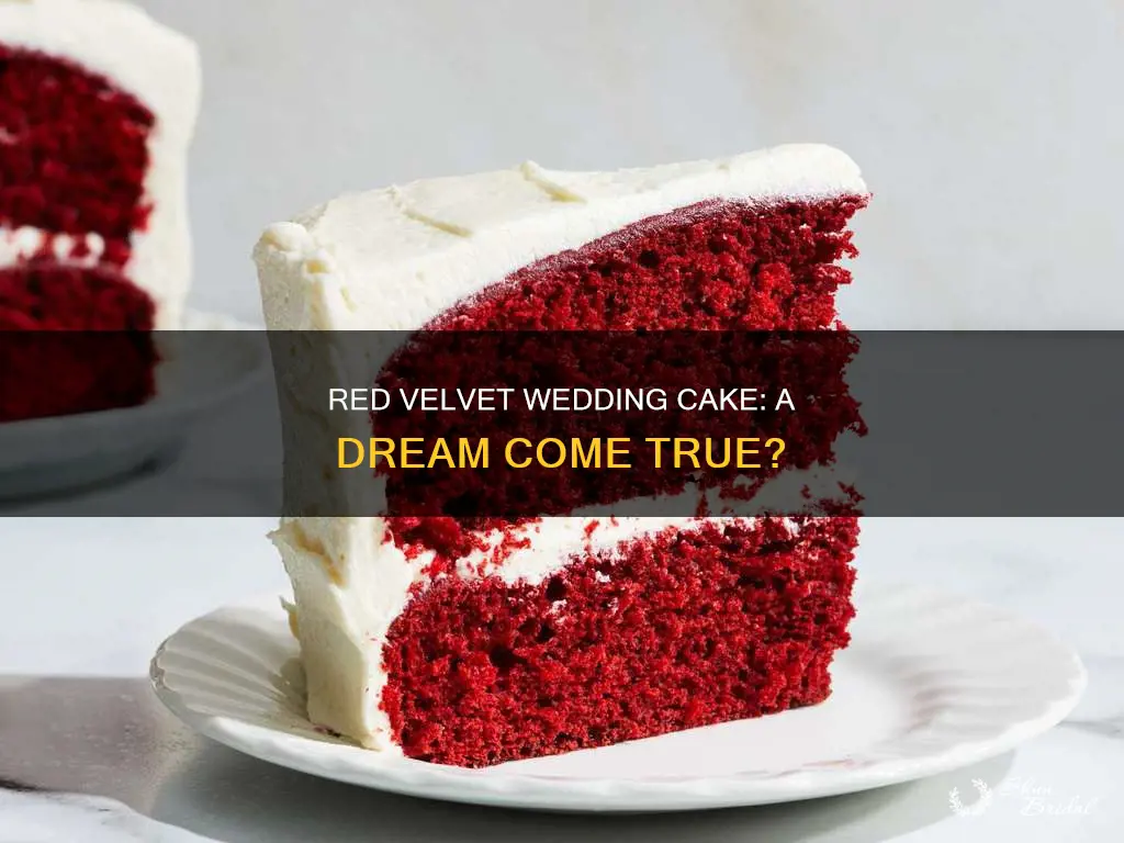 is it possible to have a red velvet wedding cake