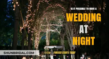 Nighttime Nuptials: Can You Host a Wedding Under the Stars?