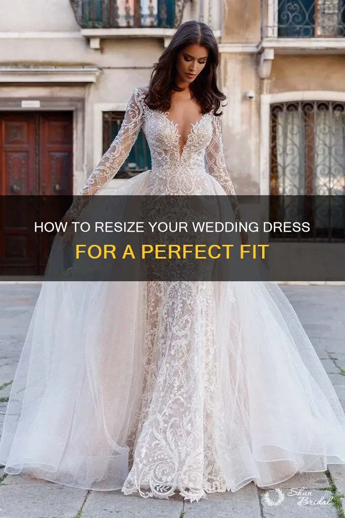 is it possible to make a wedding dress bigger