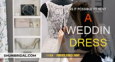Renting a Wedding Dress: Is It Possible?