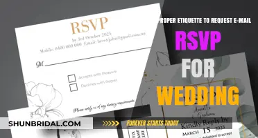 Email RSVPs: Tacky or Tasteful for Wedding Etiquette?