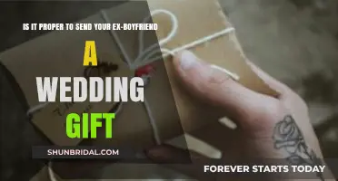 Should You Send Your Ex-Boyfriend a Wedding Gift? Etiquette Explored