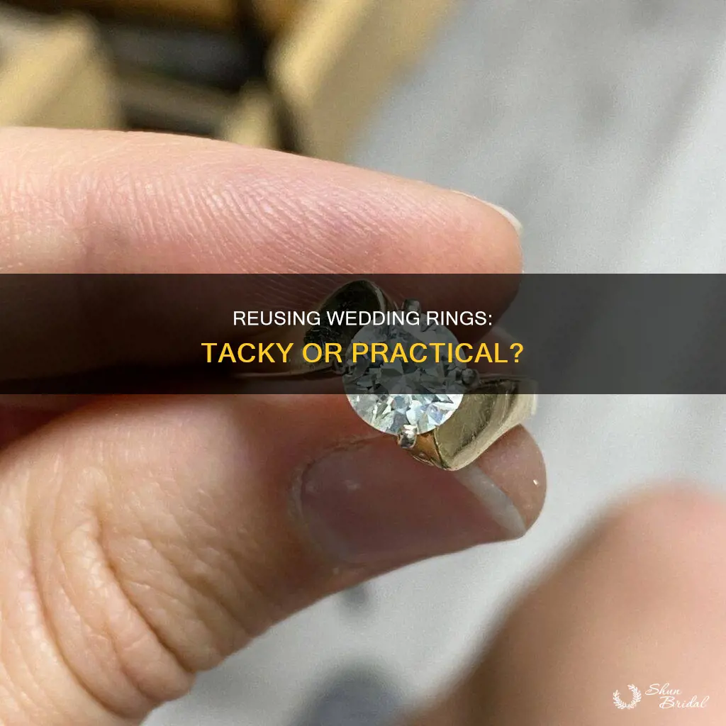 is it really that bad to reuse wedding ring