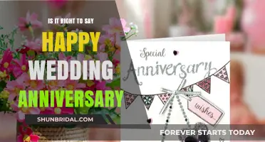 Happy Wedding Anniversary: Appropriate or Not? Exploring Anniversary Greetings