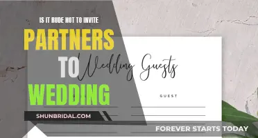 Wedding Etiquette: Partners, Invited or Not?