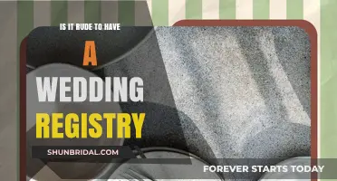 Wedding Registry: Tacky or Tasteful?